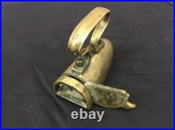 Primative Brass German Sad Iron Mid 1800's Hand Made (Very Rare)