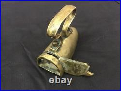 Primative Brass German Sad Iron Mid 1800's Hand Made (Very Rare)