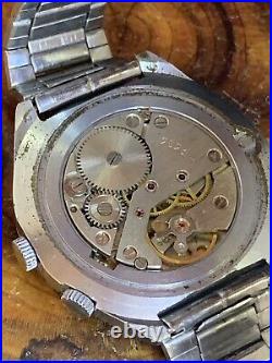 RAKETA Antarctic 24hours VERY Rare Mechanical Men's Wristwatch citys 2623H #0746