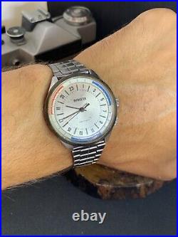 RAKETA Antarctic 24hours VERY Rare Mechanical Men's Wristwatch citys 2623H #0746