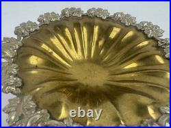 RARE Antique Detailed Vintage Italian Brass Trinket Dish- Very Unique