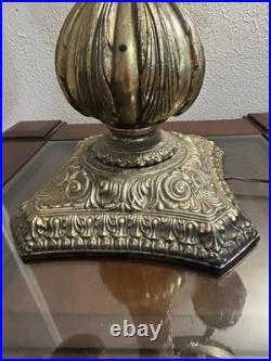 RARE Antique Loevsky Style Hollywood Regency 3 Way Lamp Very Unique Working