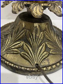 RARE Antique Loevsky Style Hollywood Regency 3 Way Lamp Very Unique Working