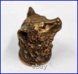 RARE Bronze Bear Head Very Detailed High Quality