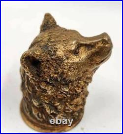 RARE Bronze Bear Head Very Detailed High Quality