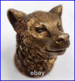 RARE Bronze Bear Head Very Detailed High Quality