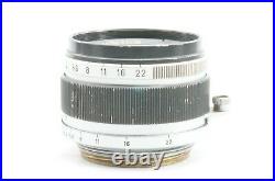 RARE! TESTED / Very Good CANON 35mm f2.8 Leica screw mount L39 LTM From JAPAN