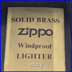 RARE VTG 1988 Camel Joe 75th Birthday Brass Zippo Windproof Lighter VERY NICE