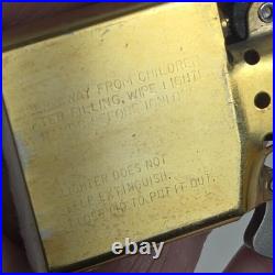 RARE VTG 1988 Camel Joe 75th Birthday Brass Zippo Windproof Lighter VERY NICE