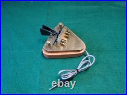 RARE/ Very NICE VIBROPLEX BRASS RACER CW KEY BIN $119.95 SHIPPED