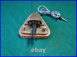 RARE/ Very NICE VIBROPLEX BRASS RACER CW KEY BIN $119.95 SHIPPED