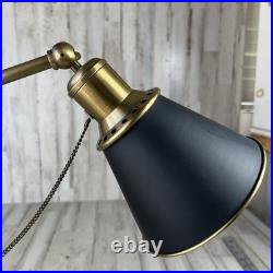 RARE Vintage Brass Fly Fishing Rod Lamp In Excellent Condition Very Heavy