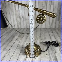 RARE Vintage Brass Fly Fishing Rod Lamp In Excellent Condition Very Heavy