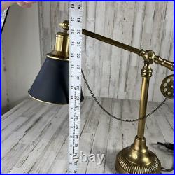 RARE Vintage Brass Fly Fishing Rod Lamp In Excellent Condition Very Heavy