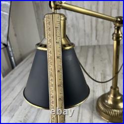 RARE Vintage Brass Fly Fishing Rod Lamp In Excellent Condition Very Heavy