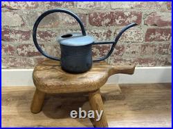 RARE Vintage Mid-Century American Brass Gold Watering Can VERY RARE SHAPE