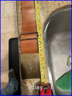 Ralph Lauren Collection Rare Brass Waist Belt & Buckle Very Old! Italy