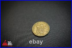 Rare 1937 Brass Three Pence Coin Very Good Condition Fast Free UK Postage