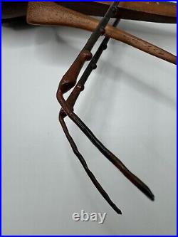 Rare 1970's Wood and Brass Sarreid Grasshopper Sculpture SIGNED BEAL VERY UNIQUE