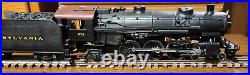 Rare All Nation Pacific Locomotive And Tender O Scale Brass 2 Rail Good Cond