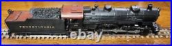 Rare All Nation Pacific Locomotive And Tender O Scale Brass 2 Rail Good Cond