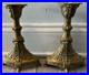Rare-Antique-19th-Century-Ornate-Brass-Church-Candlestick-Set-Made-In-Belgium-01-rlc
