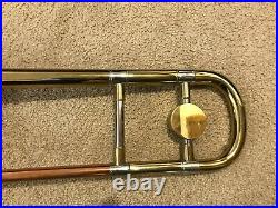 Rare Chris Kratt AR Huettl Jazz Tenor Trombone Very Good Condition West Germany