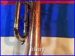 Rare Conn Director Shooting Stars Copper Bell Very Nice Original Horn