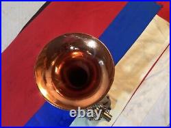 Rare Conn Director Shooting Stars Copper Bell Very Nice Original Horn