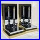 Rare-Hollywood-Regency-Reflecting-Candle-Bookends-Brass-Silver-Very-Heavy-01-gp