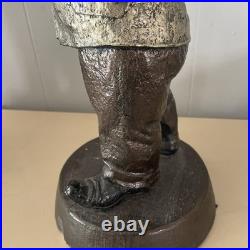 Rare OLIVER HARDY RARE SCULPTURE BUST STATUE FIGURINE Metal/brass Very Heavy