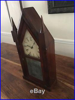 Rare Very Clean Ansonia Brass First Ansonia Steeple Clock