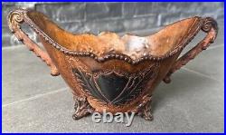 Rare- Very Old Antique Bronze/ Brass Cup/ Bowl 100 years old -Heavy