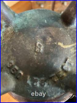 Rare Vintage Badger Round Bottom Brass Fire Extinguisher Very Hard to Find 24