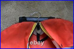 Rare Vintage Colorful BMW Garment Bag very gently used solid brass clasps