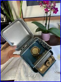 Rare vintage Very NICE Polaris Dolaris Mini camp stove Complete+Original Box