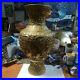 Resin-Over-Brass-Vase-large-19-very-Detailed-rare-great-Color-super-Unique-01-ogm