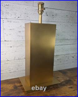 Restoration Hardware Elio Table Lamp Lacquered Burnished Brass RH. VERY RARE