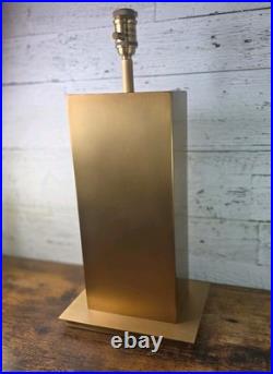 Restoration Hardware Elio Table Lamp Lacquered Burnished Brass RH. VERY RARE