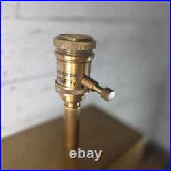 Restoration Hardware Elio Table Lamp Lacquered Burnished Brass RH. VERY RARE
