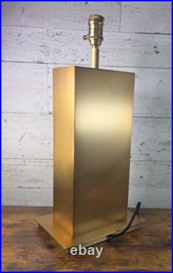 Restoration Hardware Elio Table Lamp Lacquered Burnished Brass RH. VERY RARE