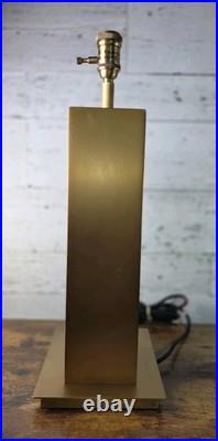 Restoration Hardware Elio Table Lamp Lacquered Burnished Brass RH. VERY RARE