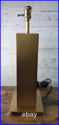 Restoration Hardware Elio Table Lamp Lacquered Burnished Brass RH. VERY RARE