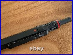 Rotring 600 TRIO Pen Black / Made in Germany Knurled Grip / very rare