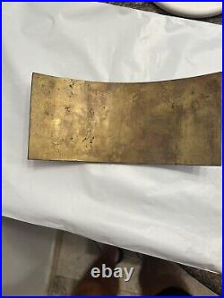 Rummy brass printing plate very rare Soda pop advertisement