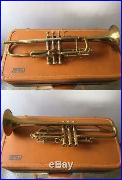 SELMER Trumpet Balanced Model 1953 Vintage Very Rare With Hard Case Used 2-022