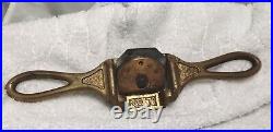 STANLEY NO. 71 RABBET SPOKE SHAVE Brass Very Rare