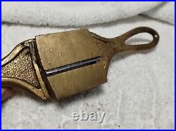 STANLEY NO. 71 RABBET SPOKE SHAVE Brass Very Rare