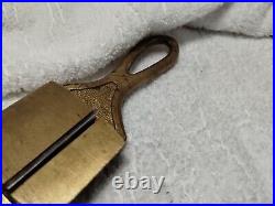 STANLEY NO. 71 RABBET SPOKE SHAVE Brass Very Rare