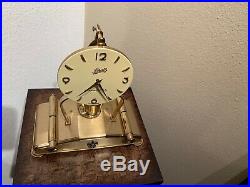 Schatz & Schone Lectronic Clock Brass June 1958 Working Condition Very Rare